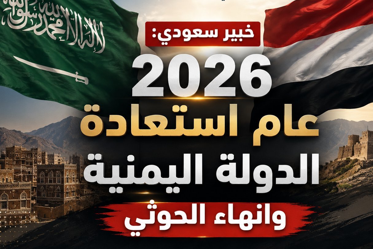 خبير عسكري سعودي: 2026 قد يكون عام استعادة الدولة وإنهاء سطوة الحوثيين